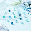 HOBBIESAY 100Pcs Ocean Mix Pearlized Glass Pearl Beads HY-HY0001-04A-4