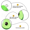15Pcs 3 Styles Opaque Resin Fruit Pendants RESI-YW0001-72-3