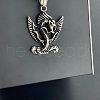 Vintage Punk Stainless Steel Dragon Pendant Necklaces for Men NN6351-2