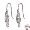 Anti-Tarnish Rhodium Plated 925 Sterling Silver X-STER-L054-16P-5
