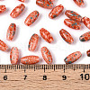 Baking Paint Glass Seed Beads SEED-N008-06D-4