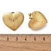 304 Stainless Steel Stud Earrings EJEW-L296-013G-03-5