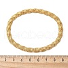 304 Stainless Steel Stretch Bangles for Women BJEW-P315-02A-G-5