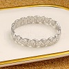 Spiral 304 Stainless Steel Bangles for Women BJEW-Q045-03P-1