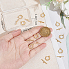 Beebeecraft 10Pcs Eco-friendly Brass Toggle Clasps KK-BBC0009-92G-3