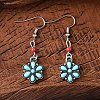 Synthetic Turquoise & Alloy Jewelry Sets FS-WG8B1C9-02-2