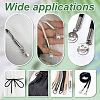   48Pcs 3 Colors Zinc Alloy Cord Ends FIND-PH0023-60A-6