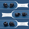 SUPERFINDINGS 2Pcs Brass European Beads KK-FH0007-62B-6