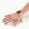 Natural Mixed Stone Beads Bracelets BJEW-JB03963-3