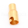 Brass Magnetic Clasps STAS-WH0038-07G-2