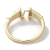 Brass Micro Pave Cubic Zirconia Cuff Rings RJEW-G310-10G-3