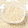 6/0 Opaque Baking Paint Glass Seed Beads SEED-M012-02A-26-2
