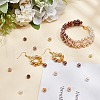 ARRICRAFT 750Pcs 15 Colors Baking Painted Pearlized Glass Pearl Round Beads HY-AR0001-09-4