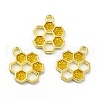 Alloy Enamel Pendants ENAM-J650-06G-02-2