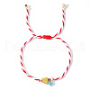Adjustable Cotton Threads Braided Bracelets DF9093-2-1