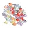 Plated AB Acrylic Beads Cap OACR-B025-02A-1