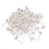 304 Stainless Steel Stud Earring Findings STAS-H410-04S-C-4