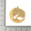 304 Stainless Steel Pendants STAS-V016-10G-3