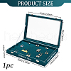Rectangle Imitation Leather Earring Presentation Box CON-WH0089-14B-2
