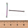 Ion Plating(IP) 304 Stainless Steel Connector Charms STAS-Q323-06C-RC-3