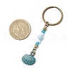 Alloy Conch Pendant Keychains KEYC-JKC01225-03-3
