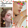 SUNNYCLUE 44Pcs 11 Styles Christmas Plastic Pendants FIND-SC0011-38-5