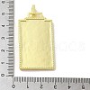 Brass Micro Pave Cubic Zirconia Pendant with Enamel KK-H458-02G-N01-3