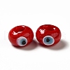 Handmade Evil Eye Lampwork Beads LAMP-A153-08-01-2