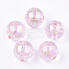 Transparent Acrylic Beads TACR-T006-01A-09-1