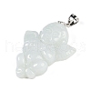 Natural Jadeite Carved Pendants G-F768-01-2