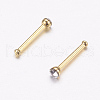 316L Surgical Stainless Steel Nose Studs Nose Piercing Jewelry X1-AJEW-P063-03-2mm-1