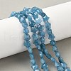 Dyed Natural Malaysia Jade Star Beads Strands G-Z080-A01-04-1