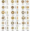 Tibetan Style Alloy Spacer Beads TIBEB-PH0004-21AG-3