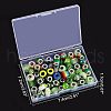 Acrylic & Resin & Polymer Clay Rhinestone European Beads FPDL-NB0001-02F-7
