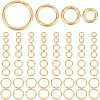 Beebeecraft 600Pcs 4 Styles 304 Stainless Steel Jump Rings STAS-BBC0004-56-1