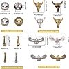 CHGCRAFT DIY Bolo Tie Making Findings Kits DIY-CA0003-75-2