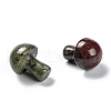 Mother's Day Gifts Natural Dragon Blood Mushroom Gua Sha Stone G-L570-A02-3