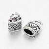 Tibetan Style Alloy Cord End TIBE-O006-239-1