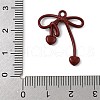 Alloy Pendants with Enamel PALLOY-V005-02B-3