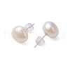 Mother's Day Jewellery Natural Pearl Ear Studs EJEW-P286-35P-2