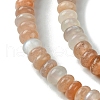 Natural Multi-Moonstone Beads Strands G-A092-F03-01-4