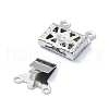 Non-Tarnish 304 Stainless Steel Box Clasp STAS-Q318-04P-2