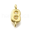 Brass Connector Charms KK-P295-01G-B-1