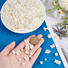   400Pcs 10 Styles ABS Plastic Imitation Pearl Beads KY-PH0002-06-6