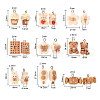 32Pcs 16 Styles Resin Pendants RESI-CJ0001-216-2