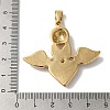 PVD Vacuum Plating 304 Stainless Steel Pendants STAS-B069-60G-3