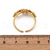 304 Stainless Steel Adjustable Cuff Rings for Women RJEW-B131-01A-6