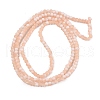 Frosted Crackle Glass Beads Strands X1-GLAA-U001-4mm-M05-3