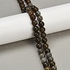 Natural Labradorite Beads Strands G-I253-01-8mm-1
