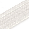 Electroplate Glass Beads Strands GLAA-B023-01A-16-1